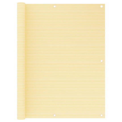 altanafskærmning 120x300 cm HDPE beige