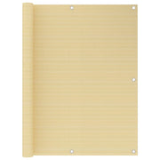 altanafskærmning 120x400 cm HDPE beige