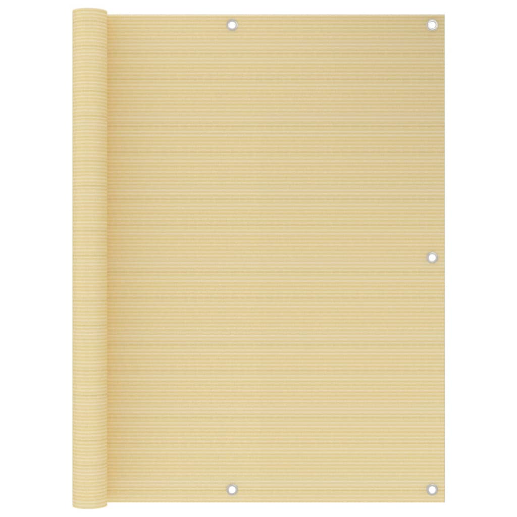 altanafskærmning 120x600 cm HDPE beige