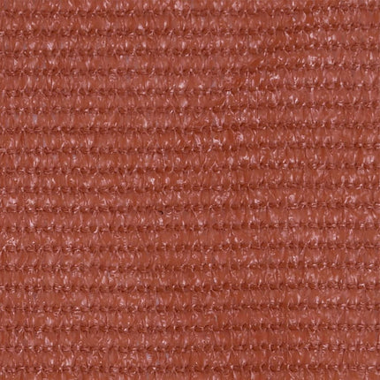 altanafskærmning 75x500 cm HDPE terrakotta