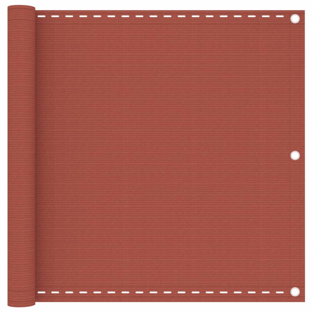 Altanafskærmning Hdpe Terrakotta - 90 x 300 cm