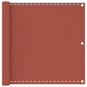 altanafskærmning 90x300 cm HDPE terrakotta