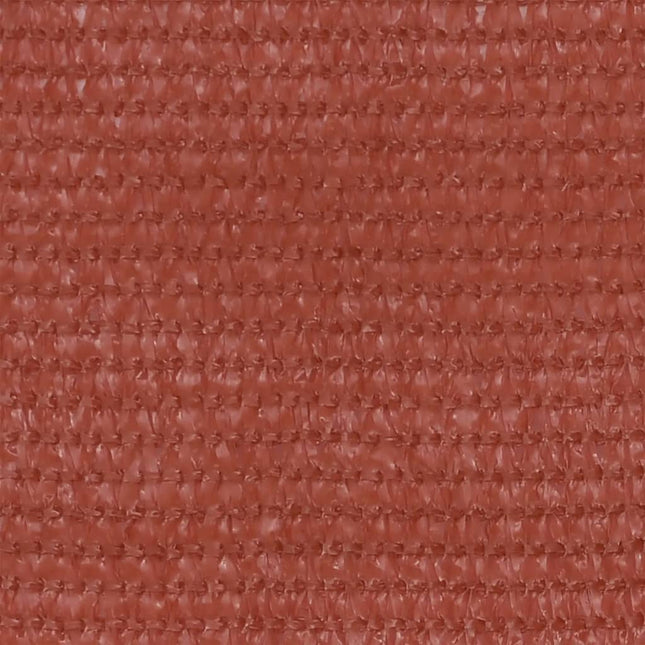 altanafskærmning 90x300 cm HDPE terrakotta