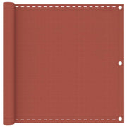 altanafskærmning 90x500 cm HDPE terrakotta