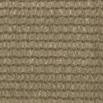 altanafskærmning 75x500 cm HDPE gråbrun