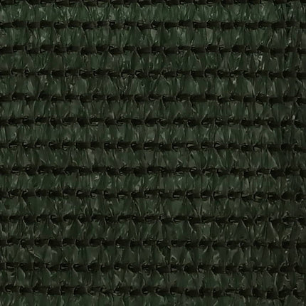 altanafskærmning 75x600 cm HDPE mørkegrøn