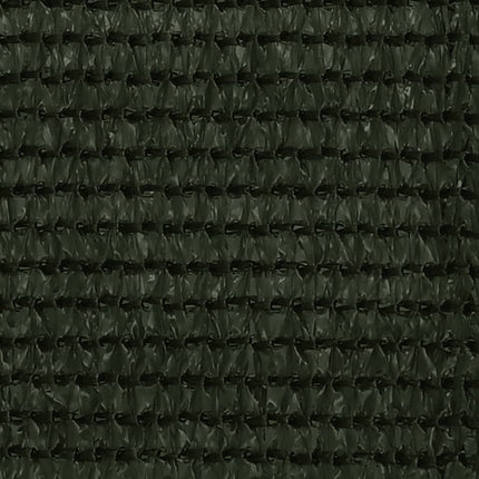 altanafskærmning 120x300 cm HDPE mørkegrøn