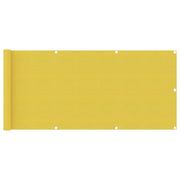 altanafskærmning 75x400 cm HDPE gul