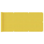 altanafskærmning 75x500 cm HDPE gul