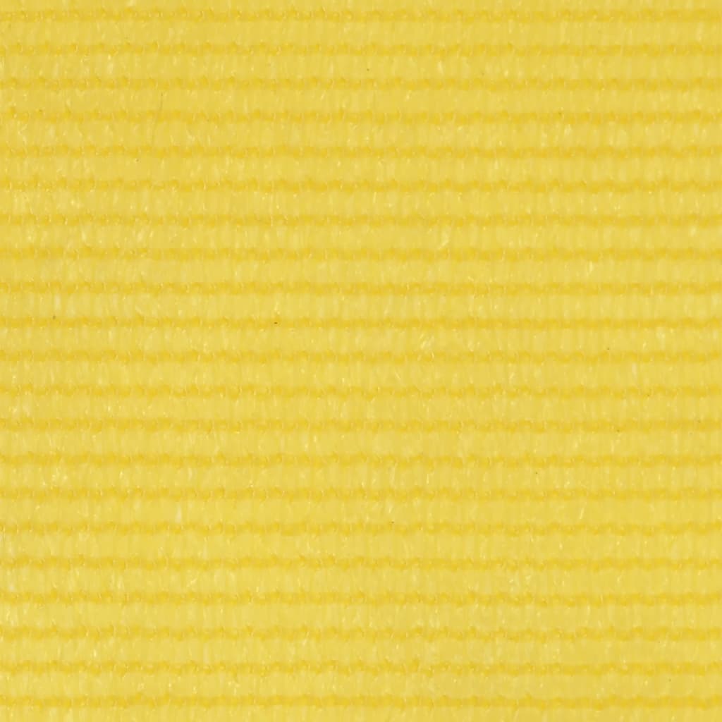 altanafskærmning 75x600 cm HDPE gul