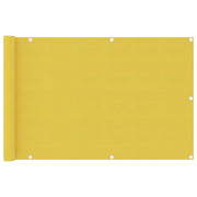 altanafskærmning 90x400 cm HDPE gul