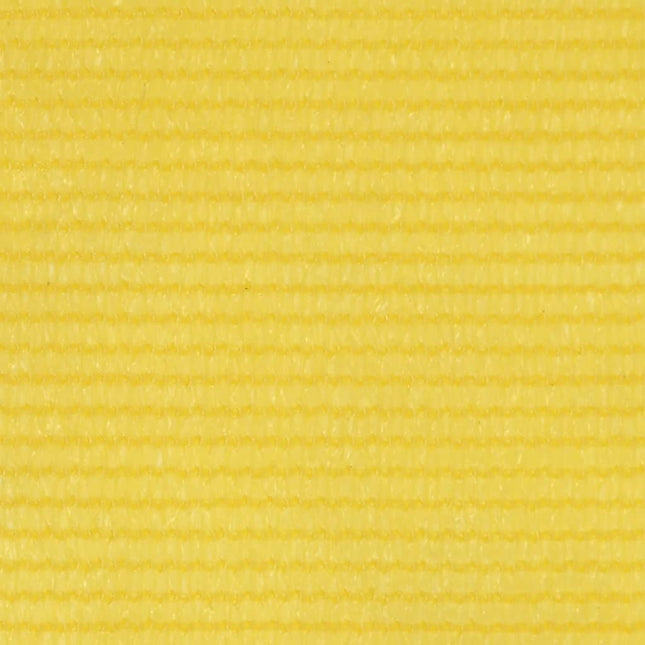 altanafskærmning 120x400 cm HDPE gul