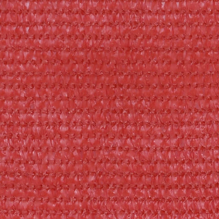 altanafskærmning 75x300 cm HDPE rød