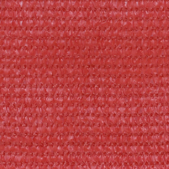 altanafskærmning 75x600 cm HDPE rød