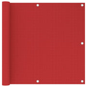 altanafskærmning 90x300 cm HDPE rød