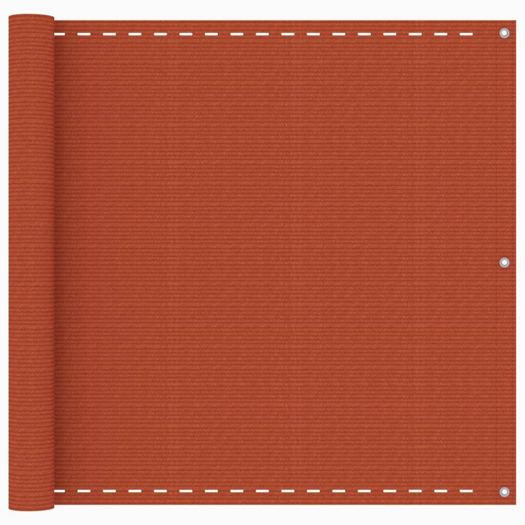 Altanafskærmning Hdpe Orange - 90 x 500 cm
