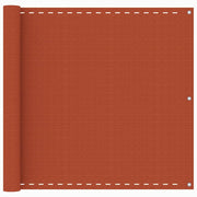 altanafskærmning 90x500 cm HDPE orange