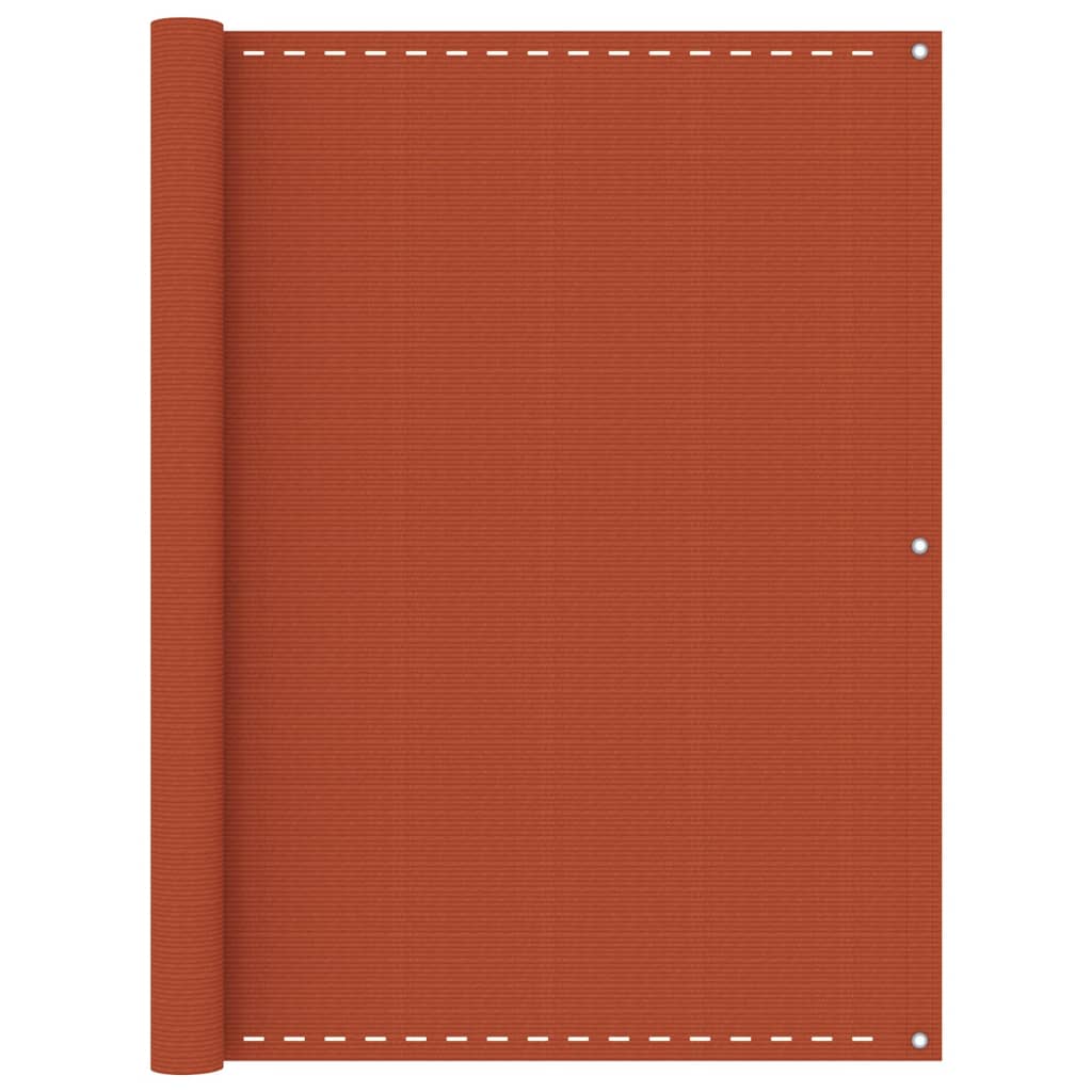 Altanafskærmning Hdpe Orange - 120 x 500 cm
