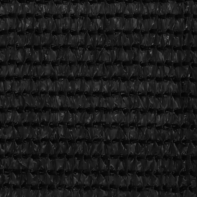 altanafskærmning 75x500 cm HDPE sort