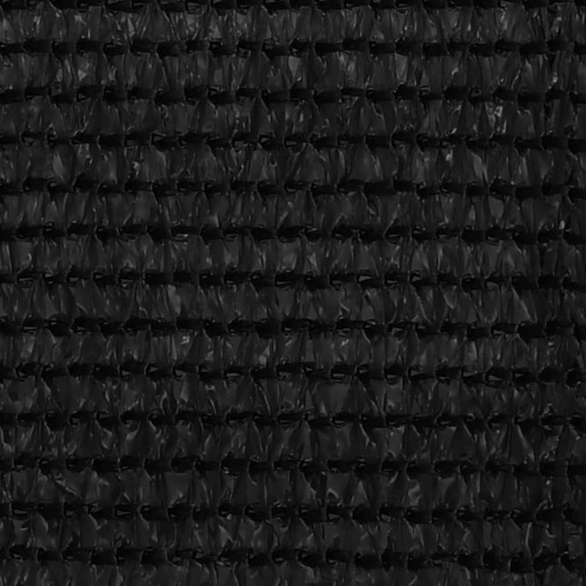 altanafskærmning 120x400 cm HDPE sort