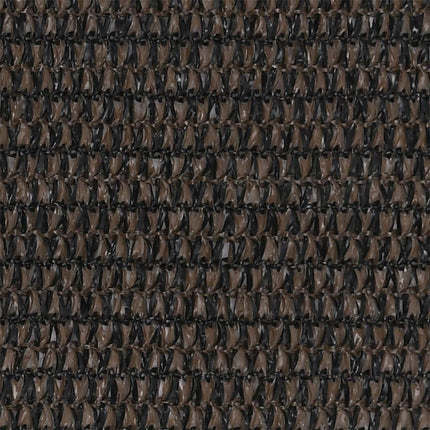 altanafskærmning 75x400 cm HDPE brun