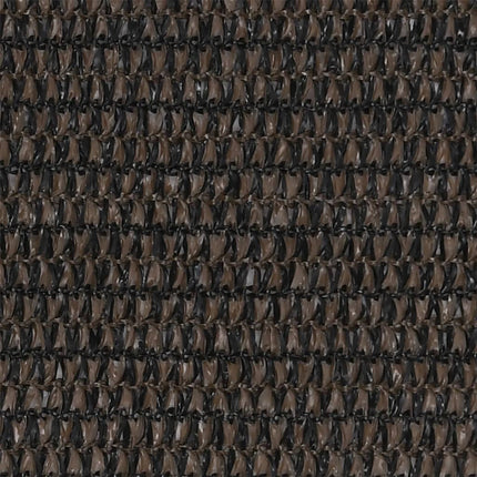 altanafskærmning 75x500 cm HDPE brun