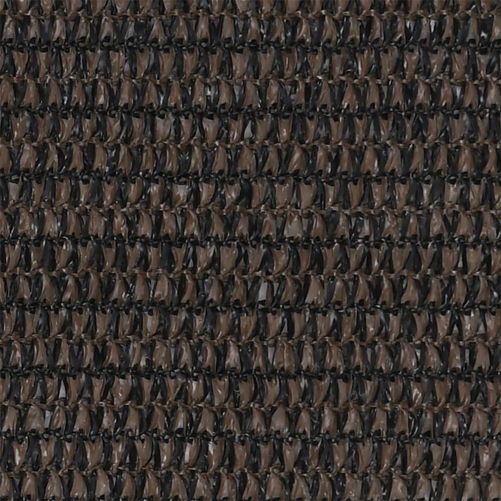 altanafskærmning 90x300 cm HDPE brun