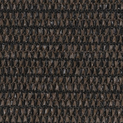 altanafskærmning 120x600 cm HDPE brun