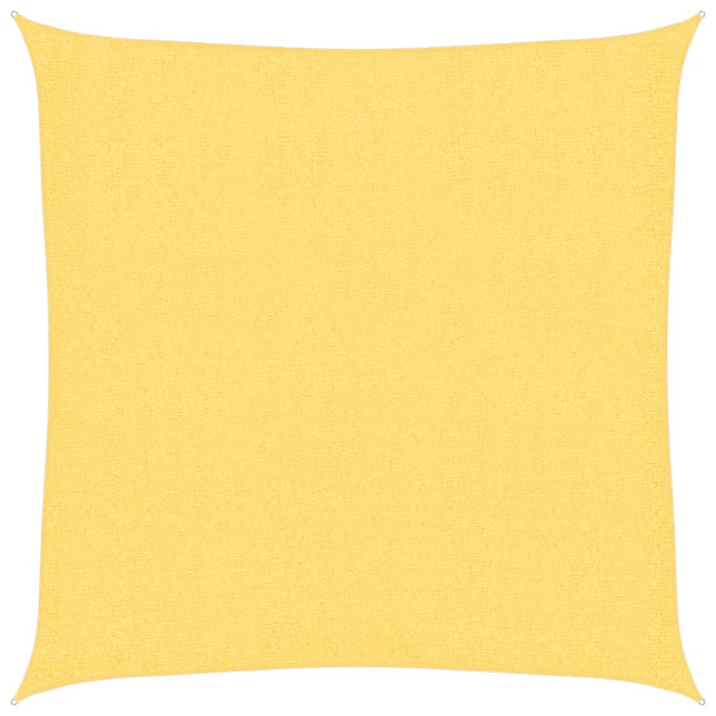 solsejl 3x3 m 160 g/m² HDPE beige