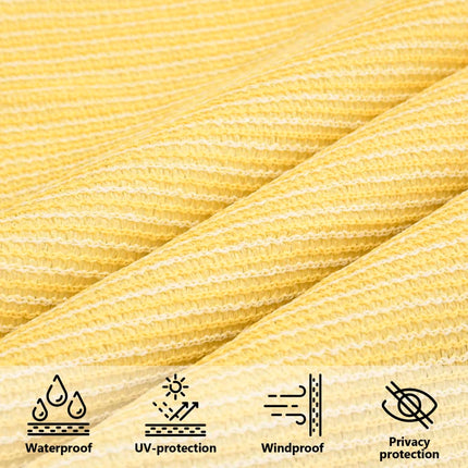 solsejl 2x3 m 160 g/m² HDPE beige