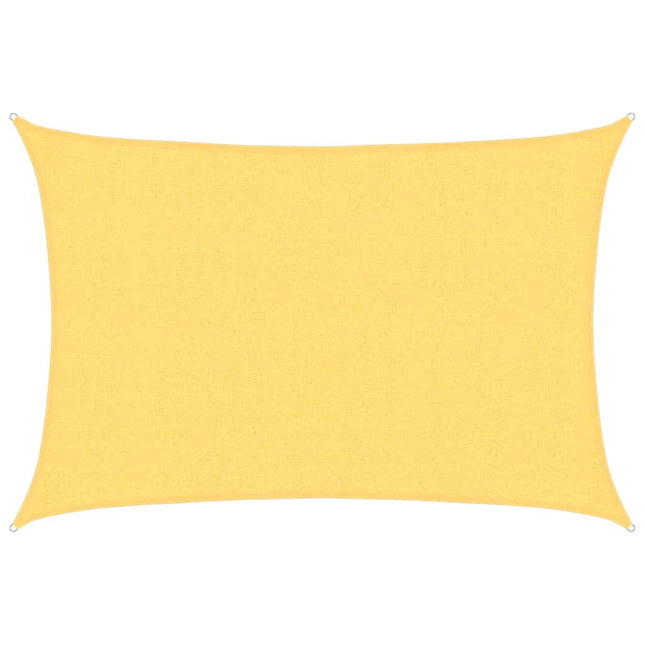 solsejl 2,5x3,5 m 160 g/m² HDPE beige