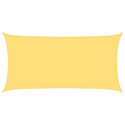 solsejl 160 g/m² 3x6 m HDPE beige