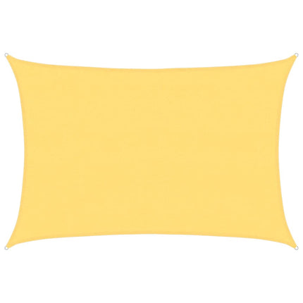 solsejl 160 g/m² 4x5 m HDPE beige