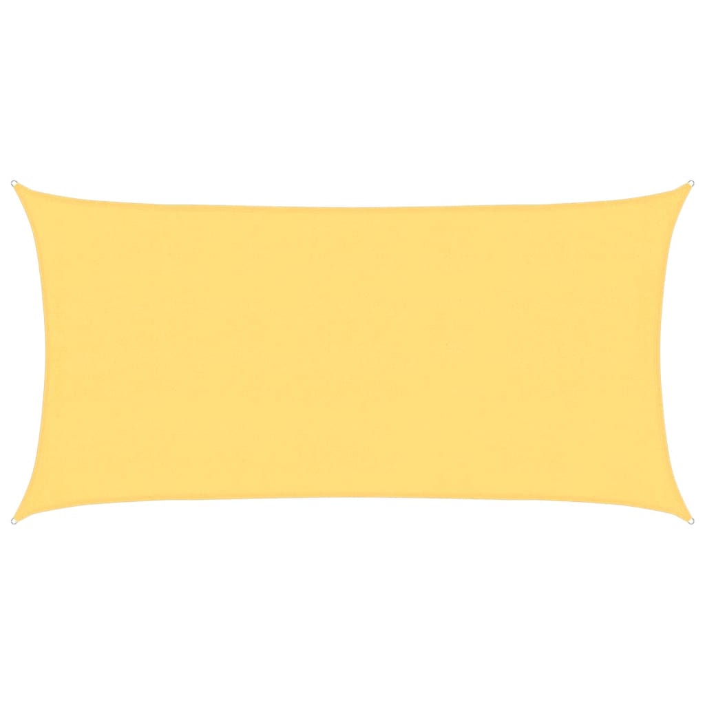 solsejl 160 g/m² 4x7 m HDPE beige