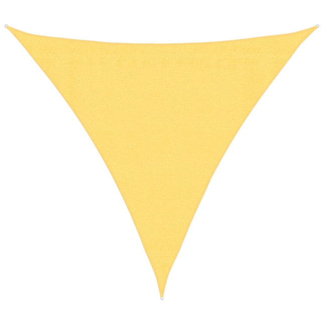 solsejl 160 g/m² 3x3x3 m HDPE beige