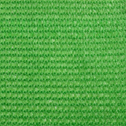 solsejl 2x2 m 160 g/m² HDPE lysegrøn