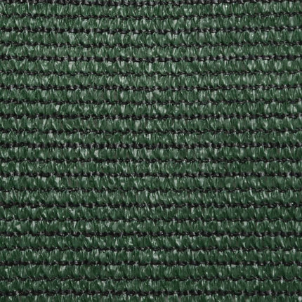solsejl 4x4x4 m 160 g/m² HDPE mørkegrøn