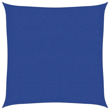 solsejl 2,5x2,5 m 160 g/m² HDPE blå