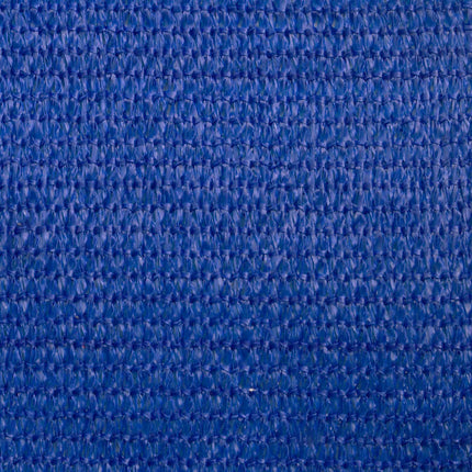 solsejl 160 g/m² 2,5x2,5x3,5 m HDPE blå