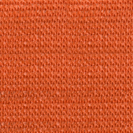 solsejl 4x4 m 160 g/m² firkantet HDPE orange