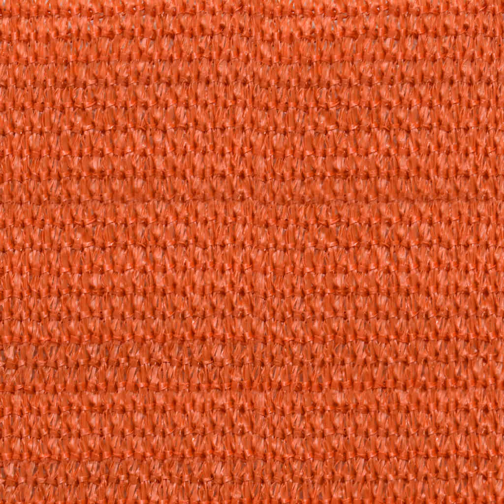 solsejl 2,5x4,5 m 160 g/m² HDPE orange