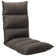 foldbar gulvstol stof gråbrun