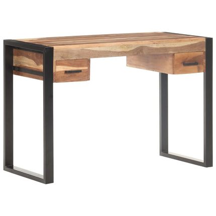 skrivebord 110x50x76 cm massivt træ