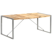 spisebord 180x90x75 cm massivt ru mangotræ