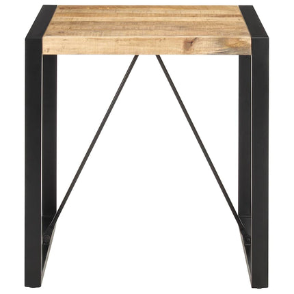 spisebord 70x70x75 cm massivt ru mangotræ