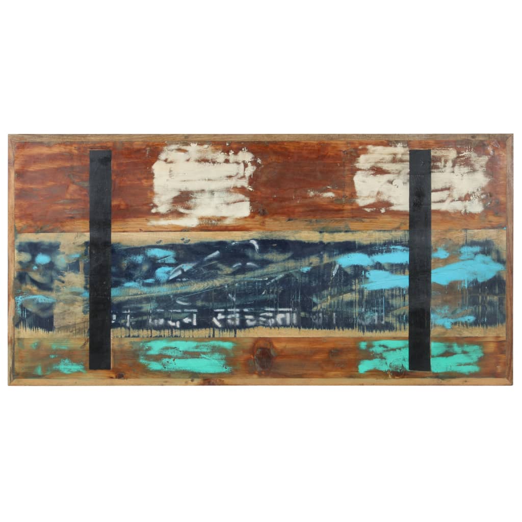 spisebord 120x60x76 cm massivt genbrugstræ