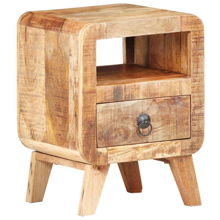 sengebord 40x30x50 cm massivt mangotræ