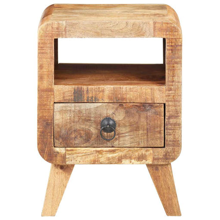 sengebord 40x30x50 cm massivt mangotræ