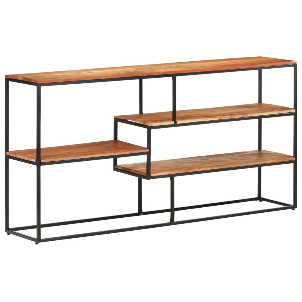 skænk 150x30x75 cm massivt akacietræ