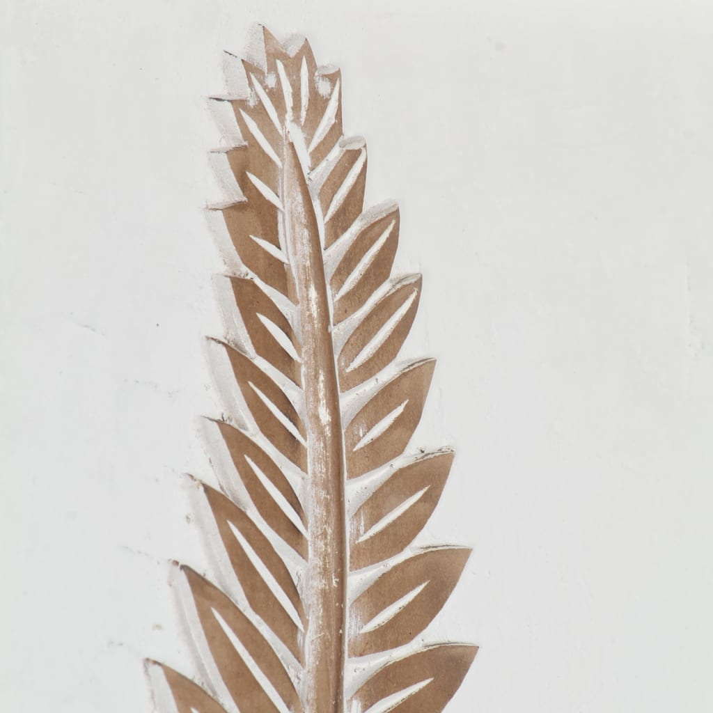 håndskårne vægpaneler 3 stk 40x60x1,5 cm MDF